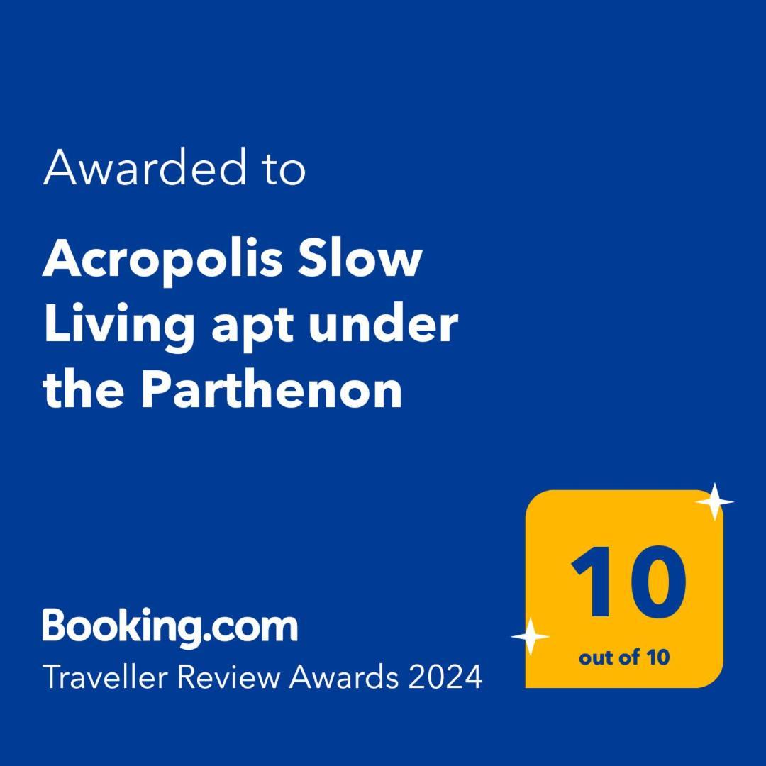 Acropolis Slow Living Apt Under The Parthenon Athens Exterior photo