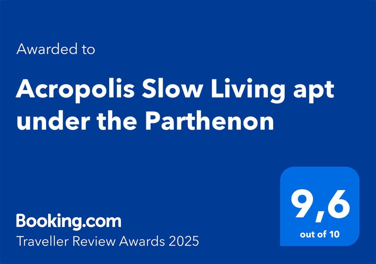 Acropolis Slow Living Apt Under The Parthenon Athens Exterior photo
